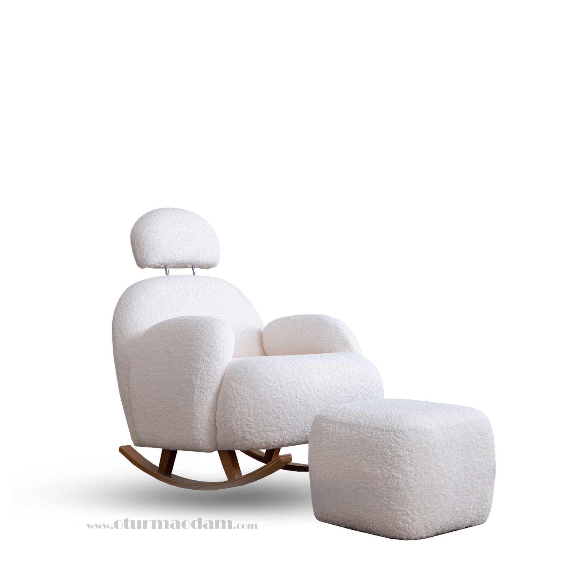 Sallanır Puflu Berjer