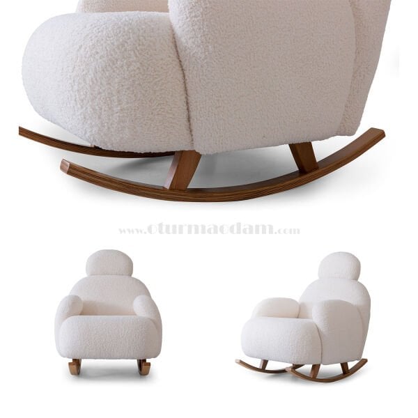 Sallanır Puflu Berjer