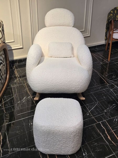 Sallanır Puflu Berjer