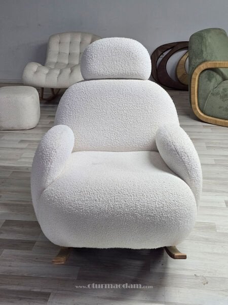 Sallanır Puflu Berjer