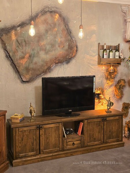 Çam Tv Sehpası