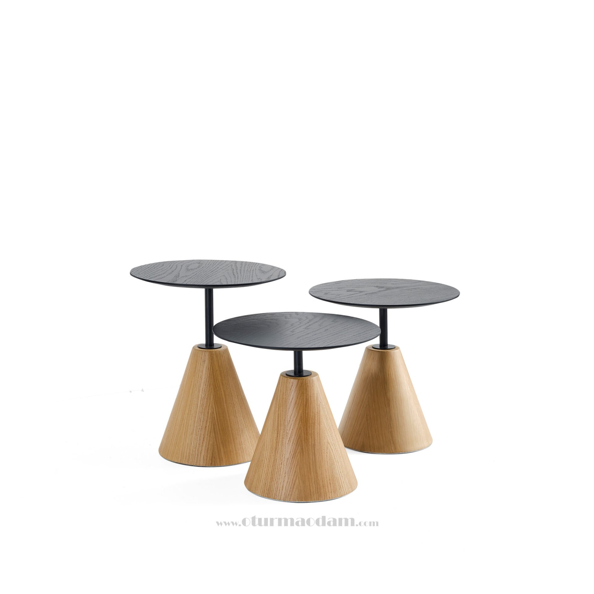 Meşe Mantar Zigon Sehpa