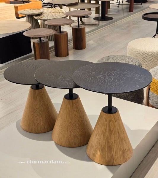 Meşe Mantar Zigon Sehpa