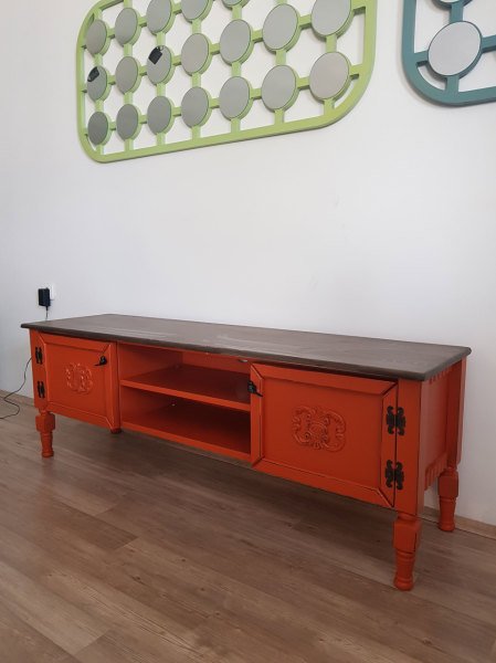 Turuncu Şeker Tv Sehpası