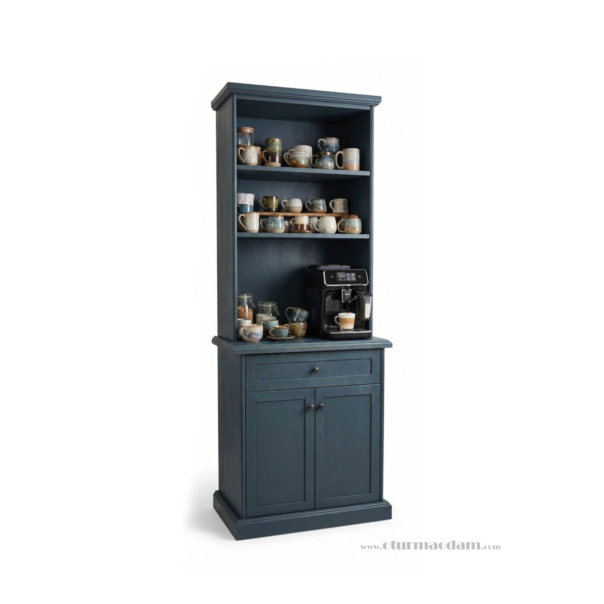 Antrasit Kahve Dolabı